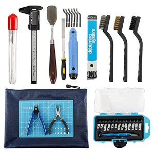Tysun 42 Pcs 3D Printer Tool Kit with Storage Case for 3D Printing Removing, Cleaning, Finishing