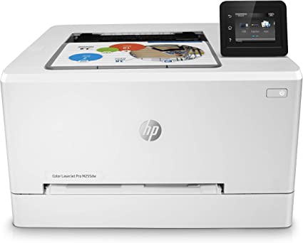 HP Color LaserJet Pro M255dw Wireless Laser Printer, Remote Mobile Print, Duplex Printing, Works with Alexa (7KW64A)